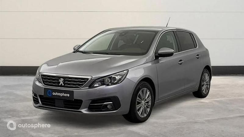 Blanc Utilisé 2021 Peugeot 308 Allure Berline | 18 499 € (Bon prix) - Image 1/4