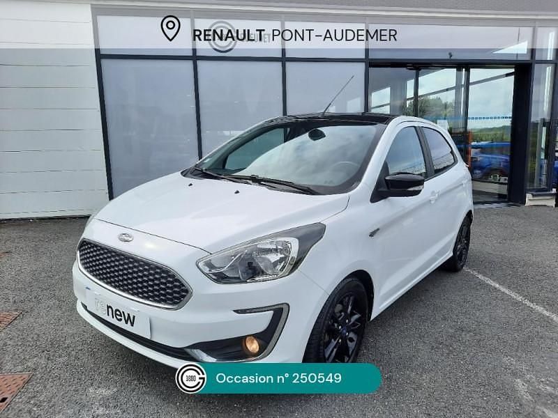 Blanc Utilisé 2019 Ford Ka Plus S Citadine | 10 900 € (Prix juste) - Image 1/4