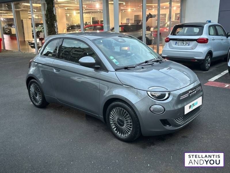 Occasion Fiat 500e 86 kW (118 ch) 2022 Gris Berline