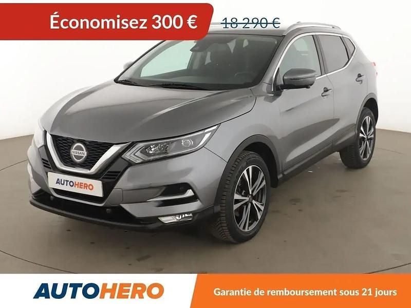 Gris Utilisé 2018 Nissan Qashqai SUV | 17 990 € (Prix juste) - Image 1/2