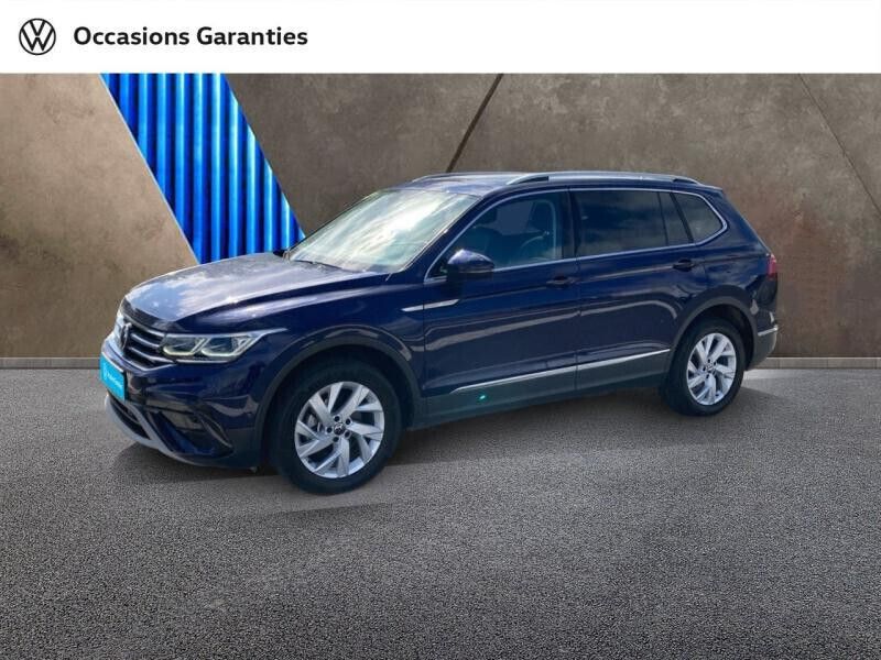 Bleu Utilisé 2021 VW Tiguan Allspace Exclusive SUV | 33 990 € (Prix juste) - Image 1/4