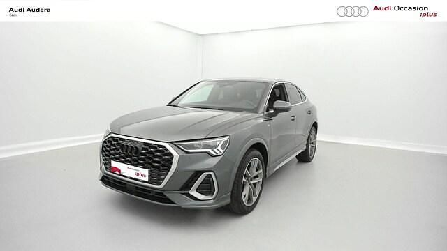 Gris daytona nacré Utilisé 2021 Audi Q3 Sportback S-Line SUV | 31 900 € - Image 1/4