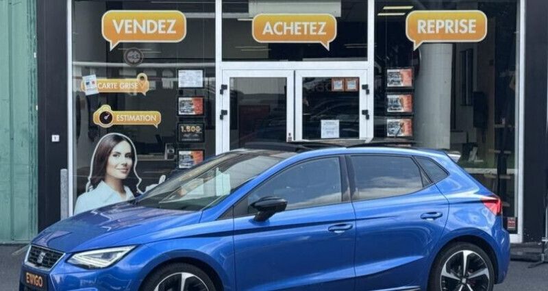 Bleu Utilisé 2023 Seat Ibiza FR Citadine | 21 990 € - Image 1/4