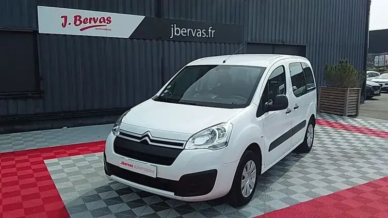 Blanc Utilisé 2017 Citroën Berlingo Feel Monospace | 17 990 € (Prix cher) - Image 1/4
