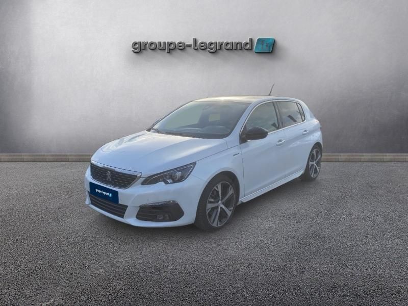 Blanc Utilisé 2019 Peugeot 308 GT-line Berline | 13 990 € (Bon prix) - Image 1/3