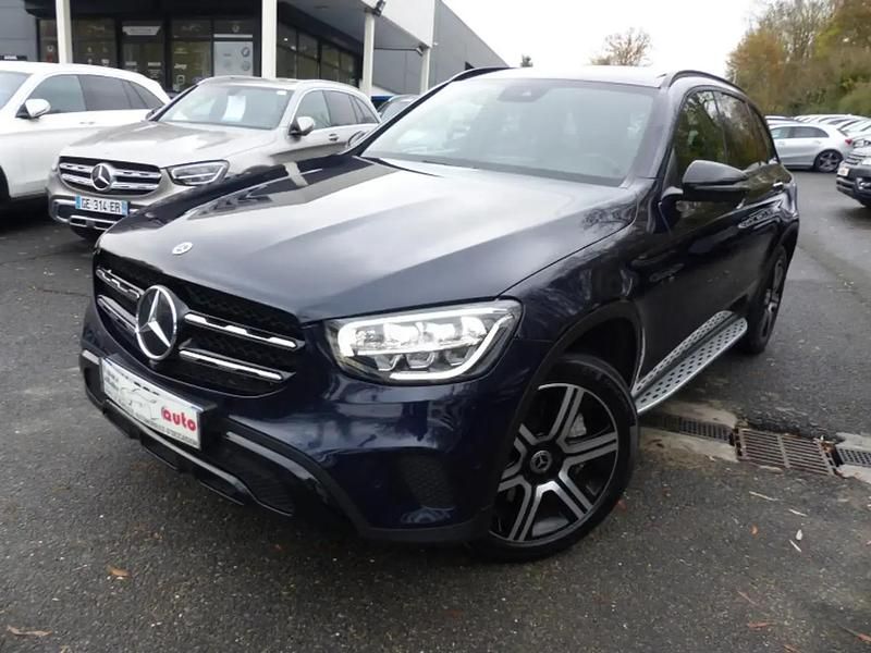 Bleu Occasion 2022 Mercedes GLC300e Business SUV | 29 990 € (Bon prix) - Image 1/4