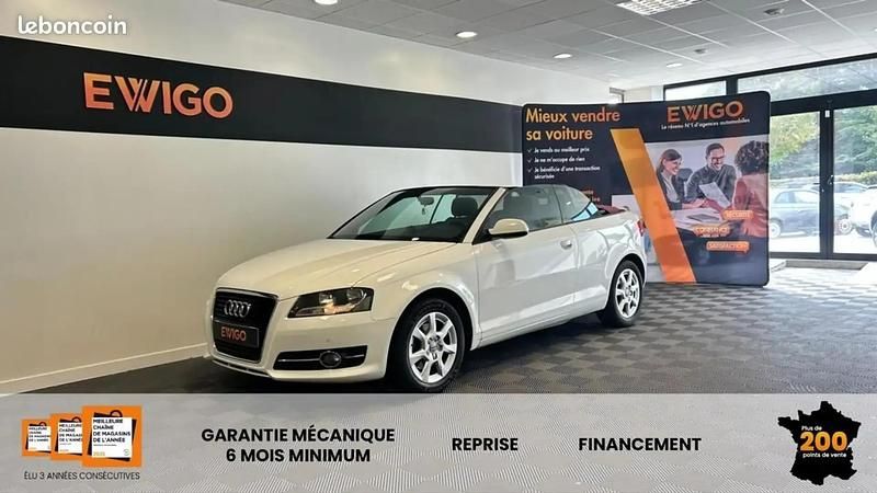 Blanc Utilisé 2010 Audi A3 Cabriolet Ambition Cabriolet | 11 290 € - Image 1/4
