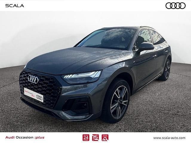 Gris daytona nacré Utilisé 2023 Audi Q5 Sportback S-Line SUV | 46 990 € (Prix juste) - Image 1/4