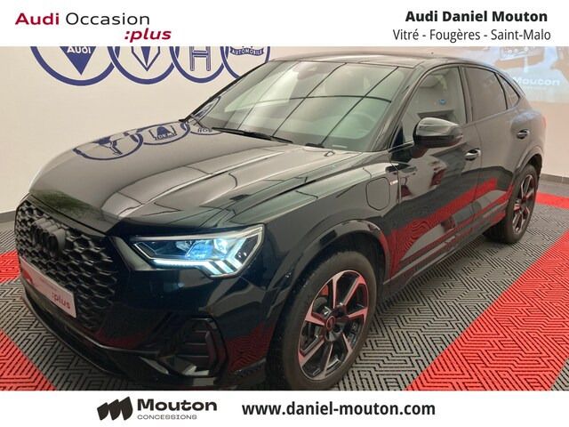 Noir mythe métallisé Utilisé 2024 Audi Q3 Sportback S-Line SUV | 53 500 € (Prix cher) - Image 1/4