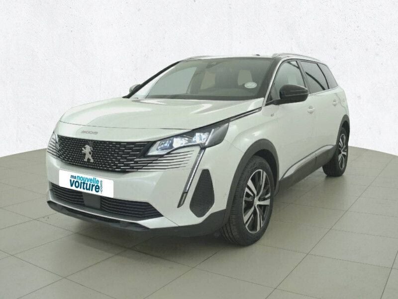 Blanc Utilisé 2021 Peugeot 5008 GTi Monospace | 25 099 € (Prix juste) - Image 1/4