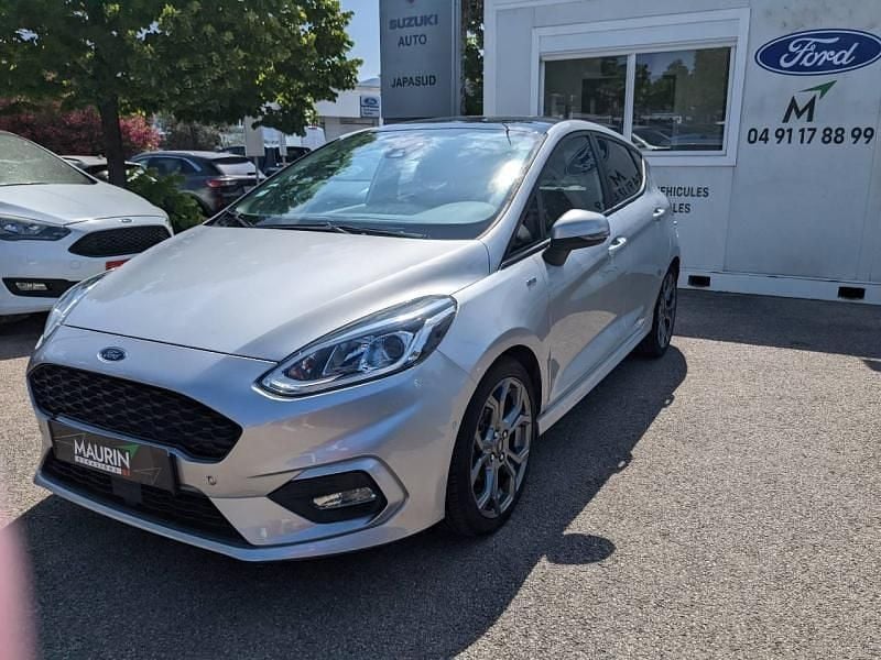 Occasion Ford Fiesta ST-Line X 95 ch (69 kW) 2020 Gris lunaire Citadine