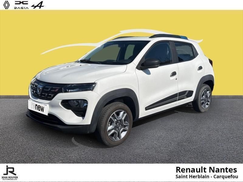 Blanc Utilisé 2022 Dacia Spring Comfort Plus Citadine | 10 390 € (Prix juste) - Image 1/3