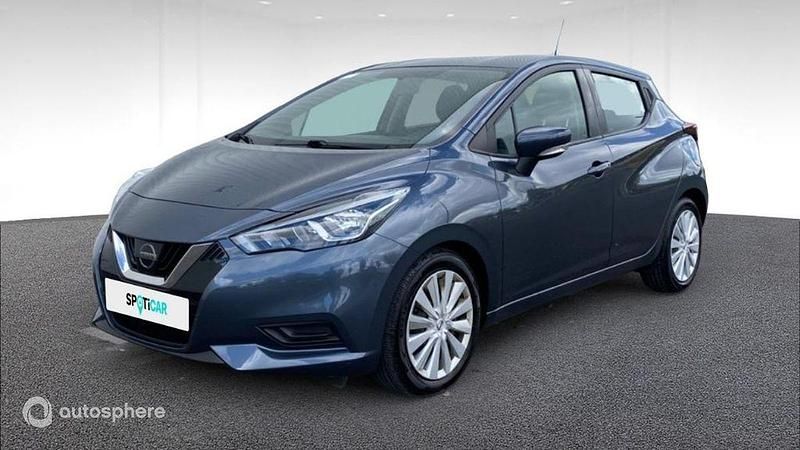 Gris Utilisé 2019 Nissan Micra N-Connecta Citadine | 11 837 € (Prix juste) - Image 1/4