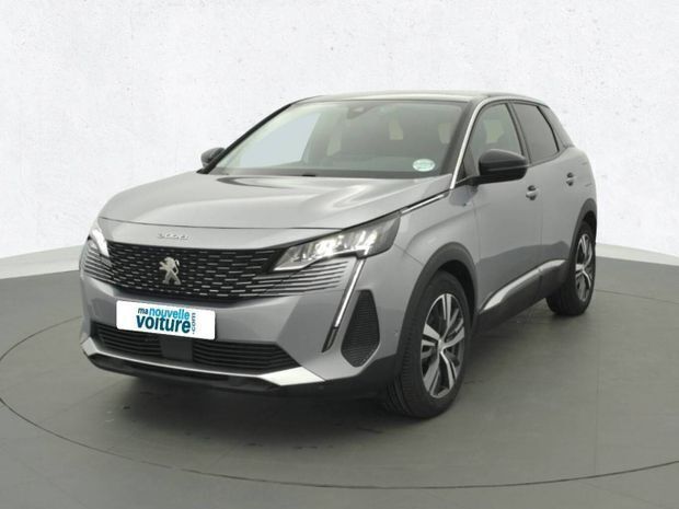 Gris Utilisé 2022 Peugeot 3008 Allure SUV | 27 990 € (Prix juste) - Image 1/4
