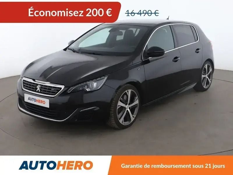 Noir Utilisé 2016 Peugeot 308 GT Berline | 16 290 € (Prix juste) - Image 1/2