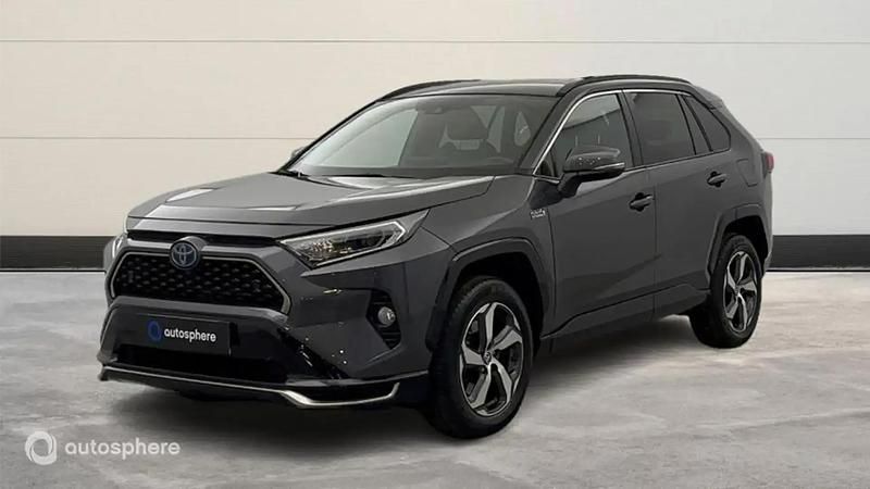 Gris Utilisé 2021 Toyota RAV4 Hybrid Business Edition SUV | 34 500 € (Prix juste) - Image 1/4
