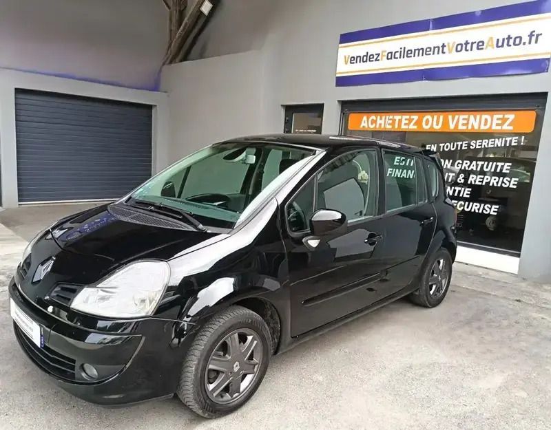 Noir Utilisé 2009 Renault Modus Dynamique Monospace | 5 990 € - Image 1/4