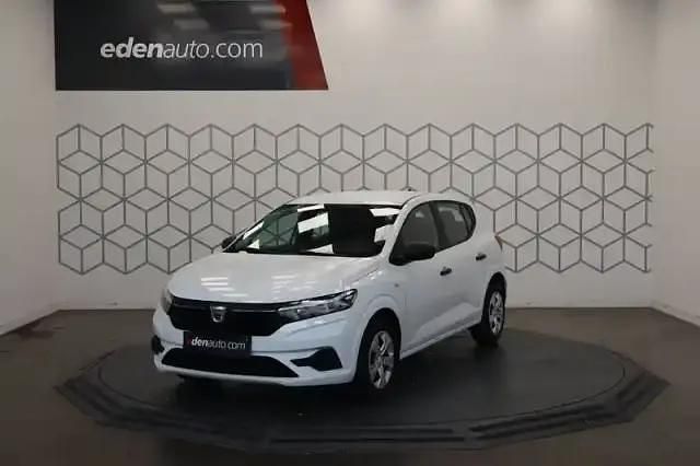 Blanc glacier Utilisé 2022 Dacia Sandero Berline | 11 980 € (Bon prix) - Image 1/4