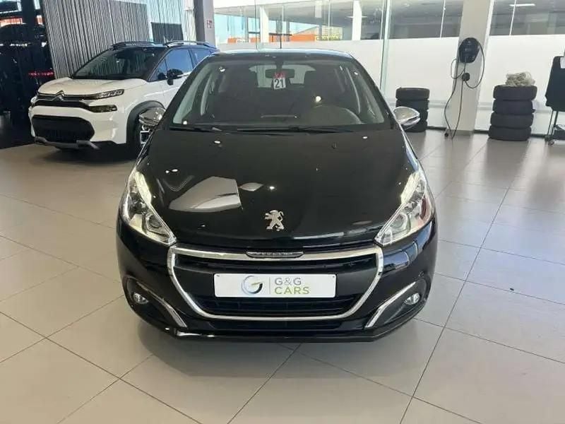 Noir Utilisé 2018 Peugeot 208 Style Citadine | 6 990 € (Bon prix) - Image 1/4