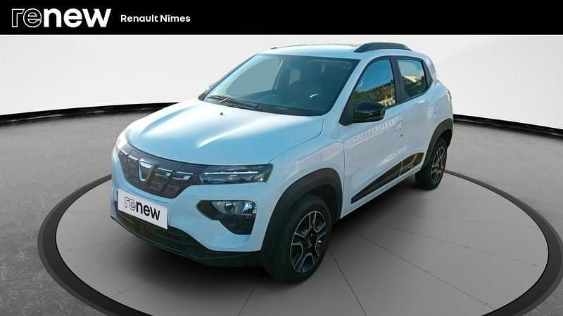 Blanc Utilisé 2021 Dacia Spring Comfort Citadine | 7 999 € (Prix juste) - Image 1/4