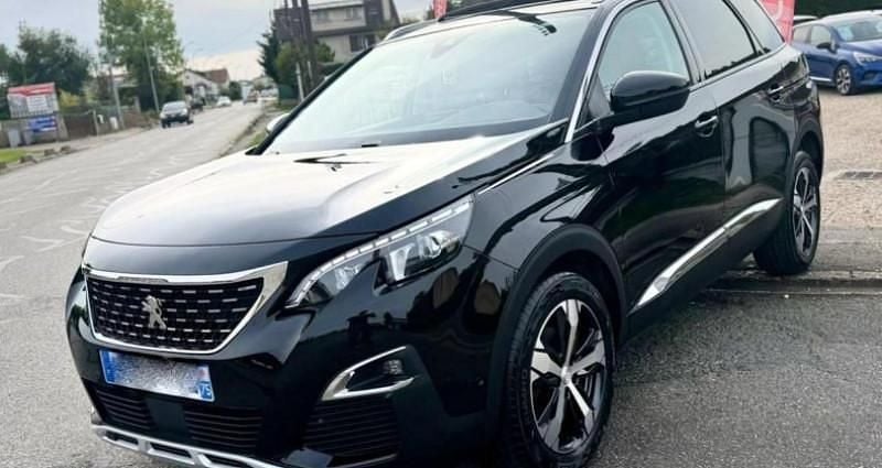 Noir Utilisé 2020 Peugeot 5008 Allure Monospace | 17 990 € (Prix juste) - Image 1/4