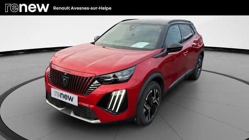 Rouge Occasion 2024 Peugeot 2008 GT SUV | 21 999 € - Image 1/4