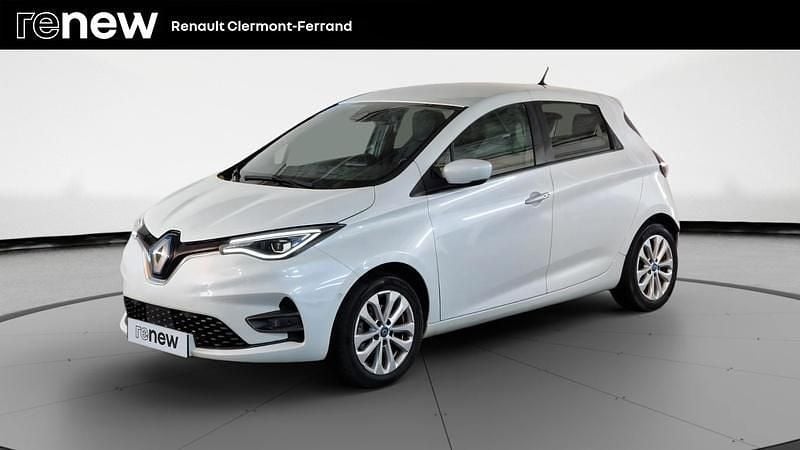 Blanc Utilisé 2020 Renault Zoe Intens Citadine | 12 990 € (Prix cher) - Image 1/4