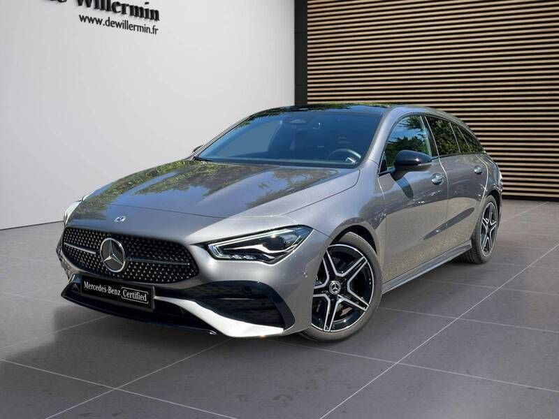 Gris Utilisé 2024 Mercedes CLA200 Shooting Brake Break | 42 900 € (Prix cher) - Image 1/3