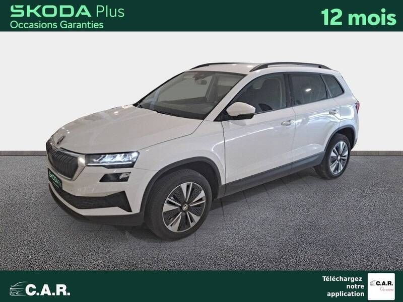 Blanc Utilisé 2023 Skoda Karoq Business Line SUV | 26 490 € (Prix juste) - Image 1/3