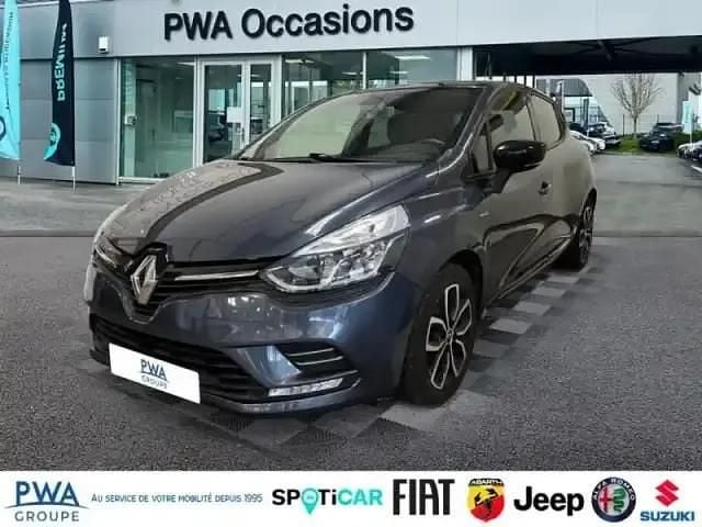 Gris platine Occasion 2018 Renault Clio IV LIMITED Berline | 10 990 € (Prix juste) - Image 1/3