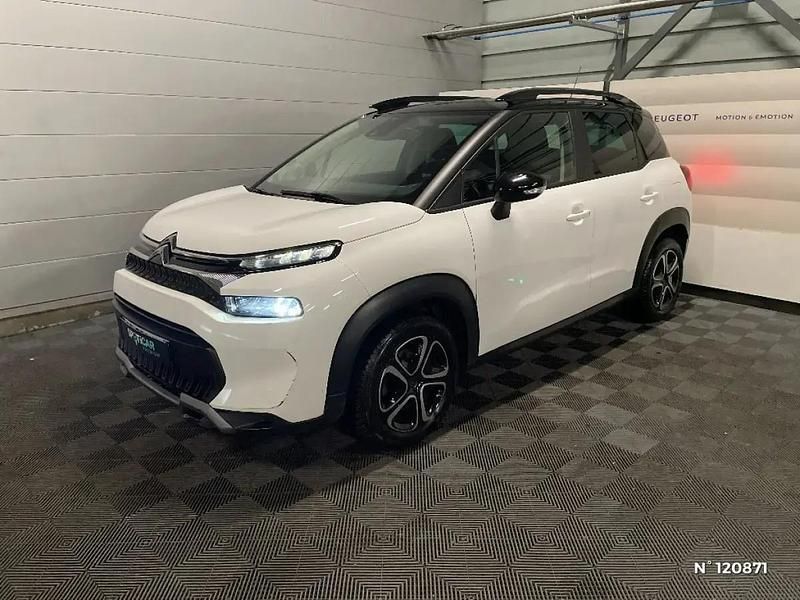Blanc Occasion 2021 Citroën C3 Aircross Feel SUV | 13 450 € (Prix juste) - Image 1/4