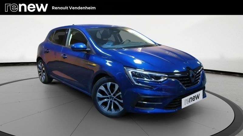 Bleu Utilisé 2023 Renault Mégane IV Techno Berline | 22 800 € (Prix juste) - Image 1/4
