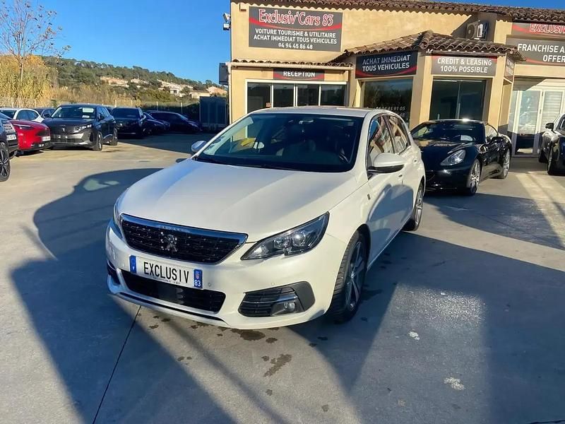 Blanc Occasion 2019 Peugeot 308 Berline | 12 900 € (Prix juste) - Image 1/4