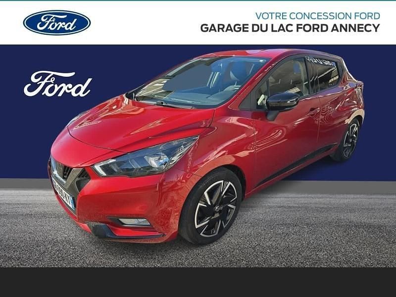 Rouge volcano Occasion 2021 Nissan Micra Berline | 12 990 € (Prix juste) - Image 1/4