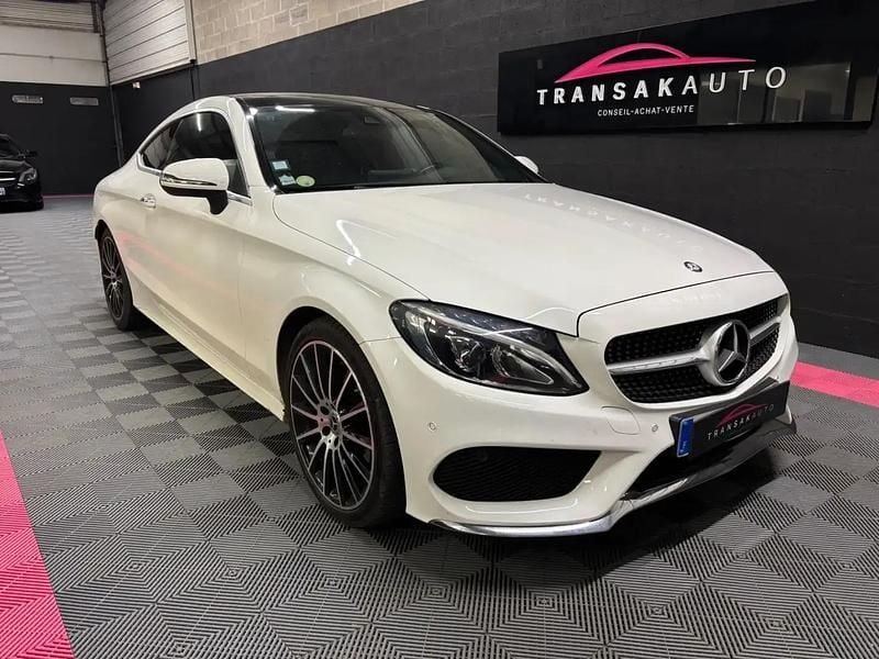 Occasion Mercedes C220 Sportline 170 ch (125 kW) 2017 Blanc Coupé