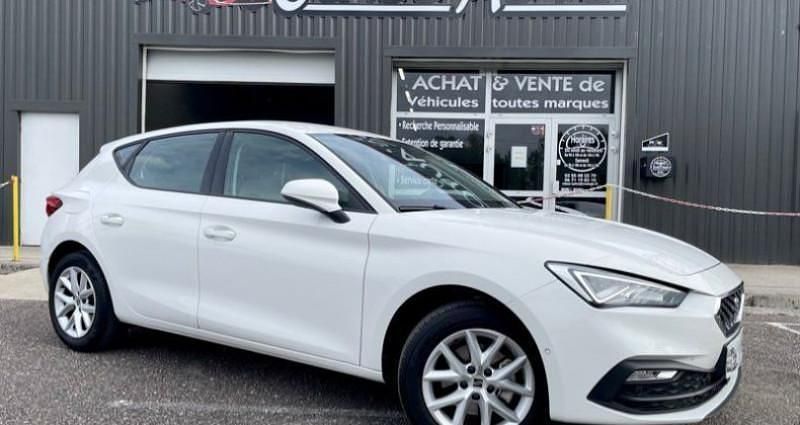 Blanc Utilisé 2022 Seat Leon Business Berline | 18 990 € (Prix juste) - Image 1/4