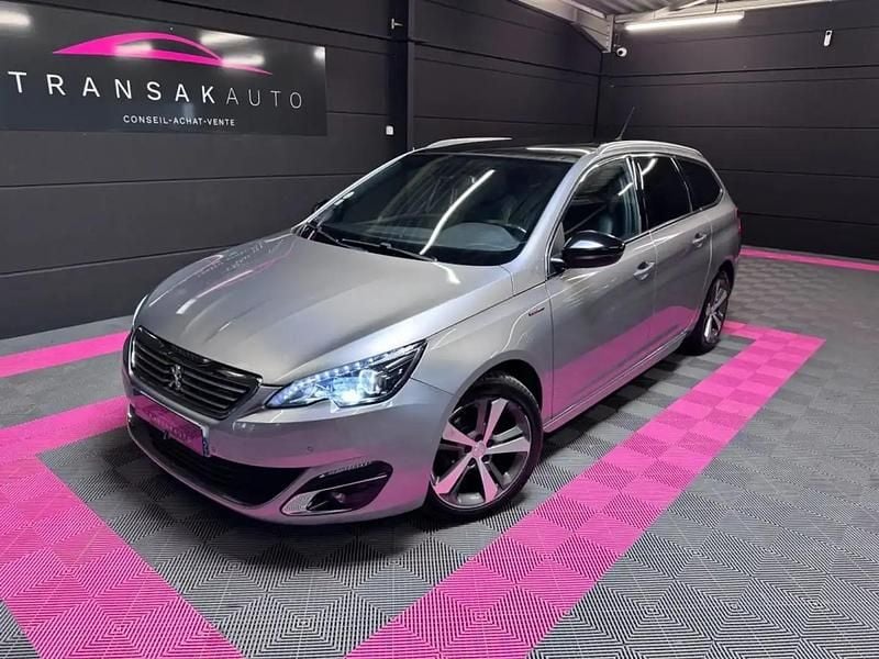 Occasion Peugeot 308 GT-line 121 ch (88 kW) 2016 Gris Break