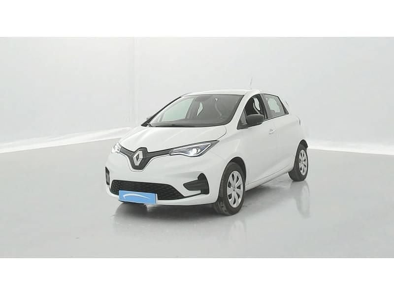 Blanc Occasion 2021 Renault Zoe Life Citadine | 14 390 € (Prix cher) - Image 1/4