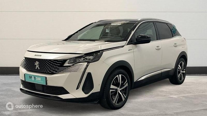 Noir Utilisé 2021 Peugeot 3008 GT SUV | 20 999 € (Prix juste) - Image 1/4