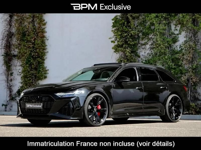 Noir Utilisé 2022 Audi RS6 Sport Break | 109 750 € - Image 1/4