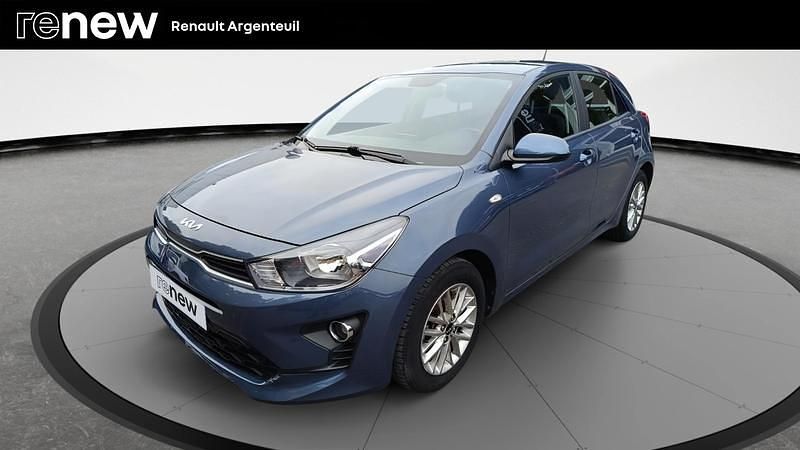 Bleu Occasion 2022 Kia Rio Active Berline | 14 480 € (Prix juste) - Image 1/4