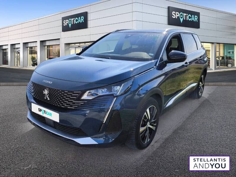 Bleu Utilisé 2024 Peugeot 5008 GT Monospace | 36 490 € (Prix cher) - Image 1/4