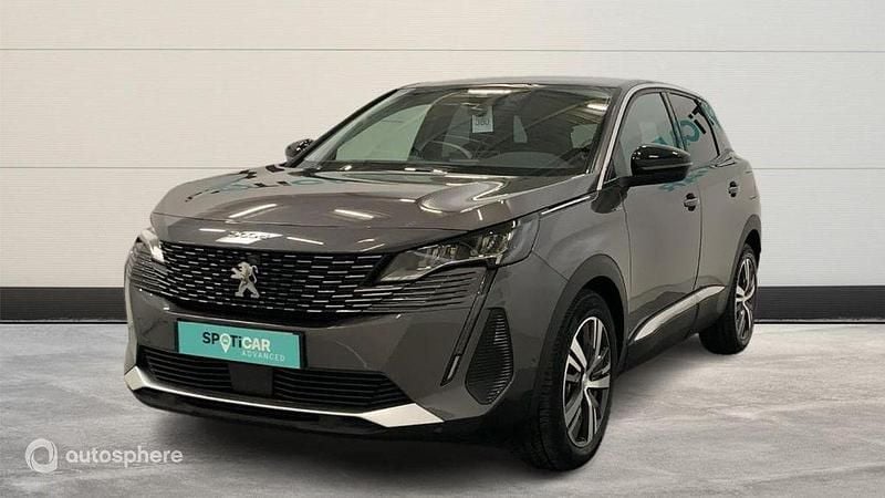 Gris Utilisé 2022 Peugeot 3008 Allure SUV | 23 999 € (Bon prix) - Image 1/4