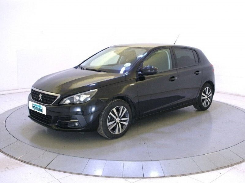 Noir Utilisé 2021 Peugeot 308 Style Berline | 14 290 € (Super prix) - Image 1/4