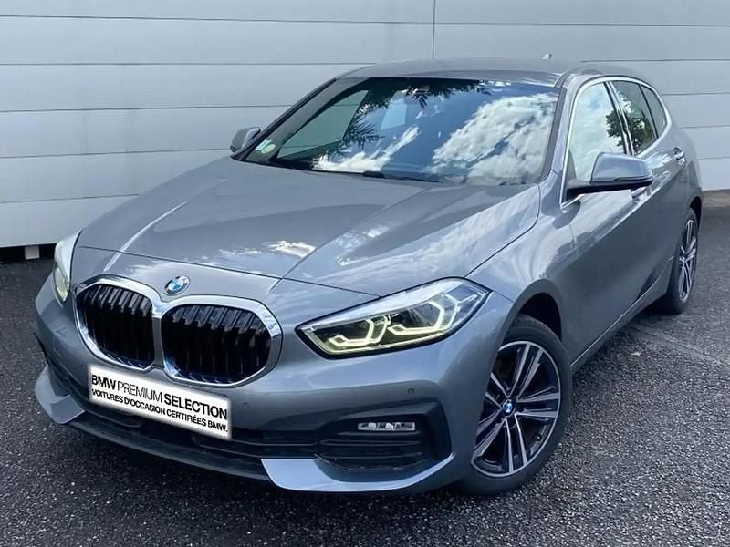 Gris Utilisé 2022 BMW 116 Sport Line Citadine | 26 990 € (Prix assez cher) - Image 1/4