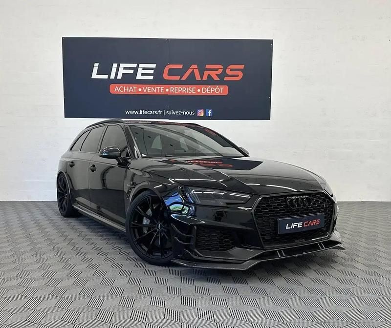 Noir Utilisé 2018 Audi RS4 Break | 84 990 € (Prix juste) - Image 1/4