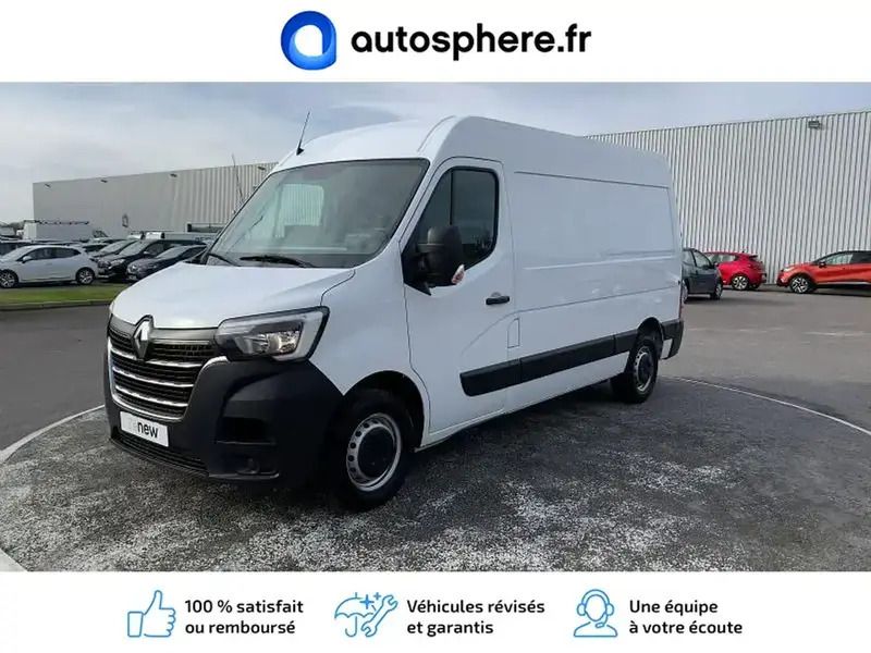 Blanc mineral Utilisé 2021 Renault Master Van | 25 990 € (Prix assez cher) - Image 1/4