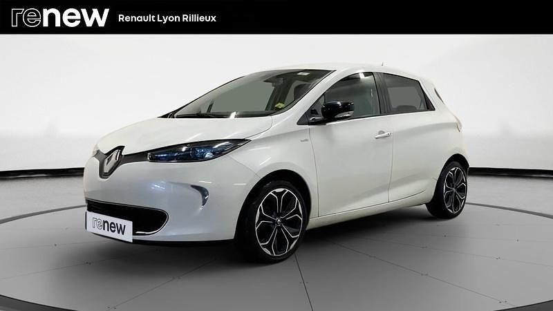 Blanc Utilisé 2019 Renault Zoe Iconic Citadine | 7 890 € (Bon prix) - Image 1/4