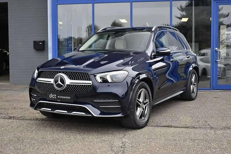 Bleu Occasion 2021 Mercedes GLE350 AMG line SUV | 50 900 € (Super prix) - Image 1/4