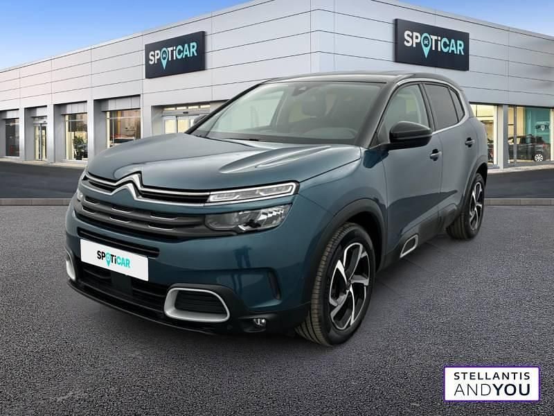 Bleu Utilisé 2020 Citroën C5 Aircross Feel SUV | 14 990 € (Prix juste) - Image 1/4